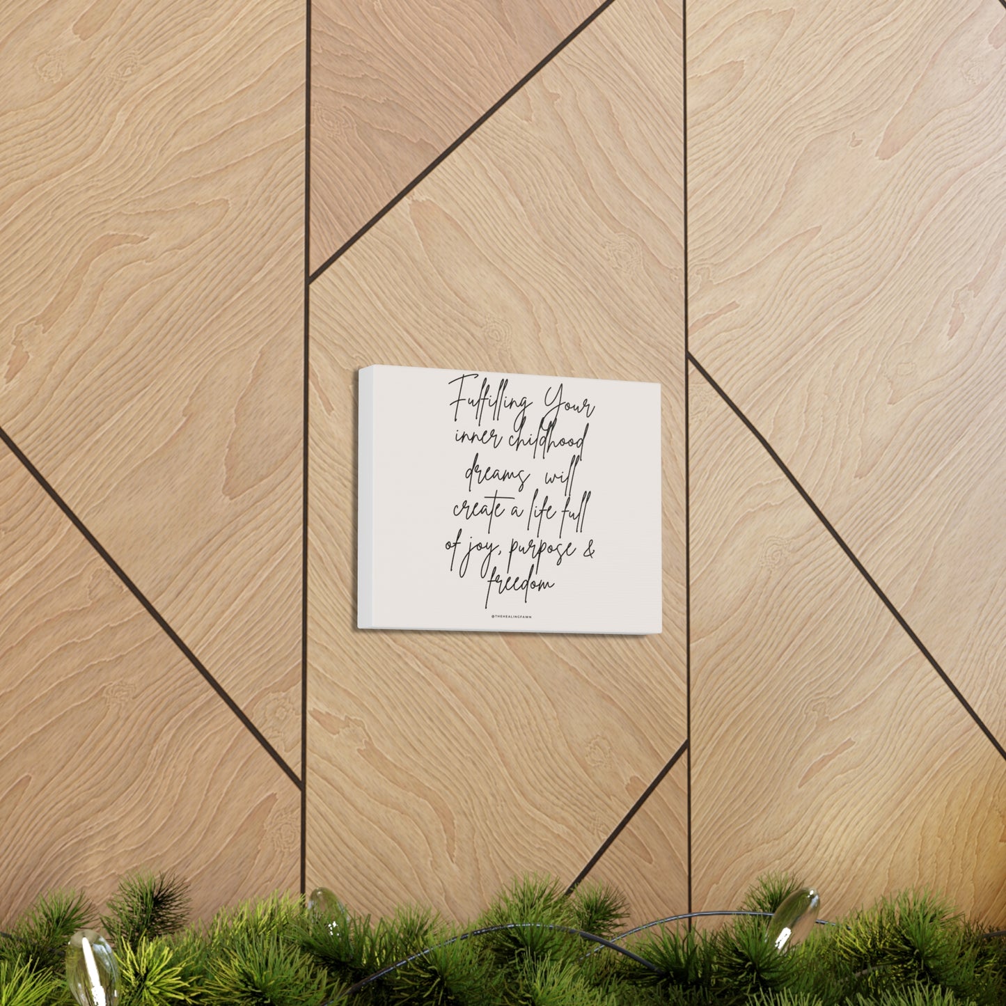 Inner Child Affirmation Canvas