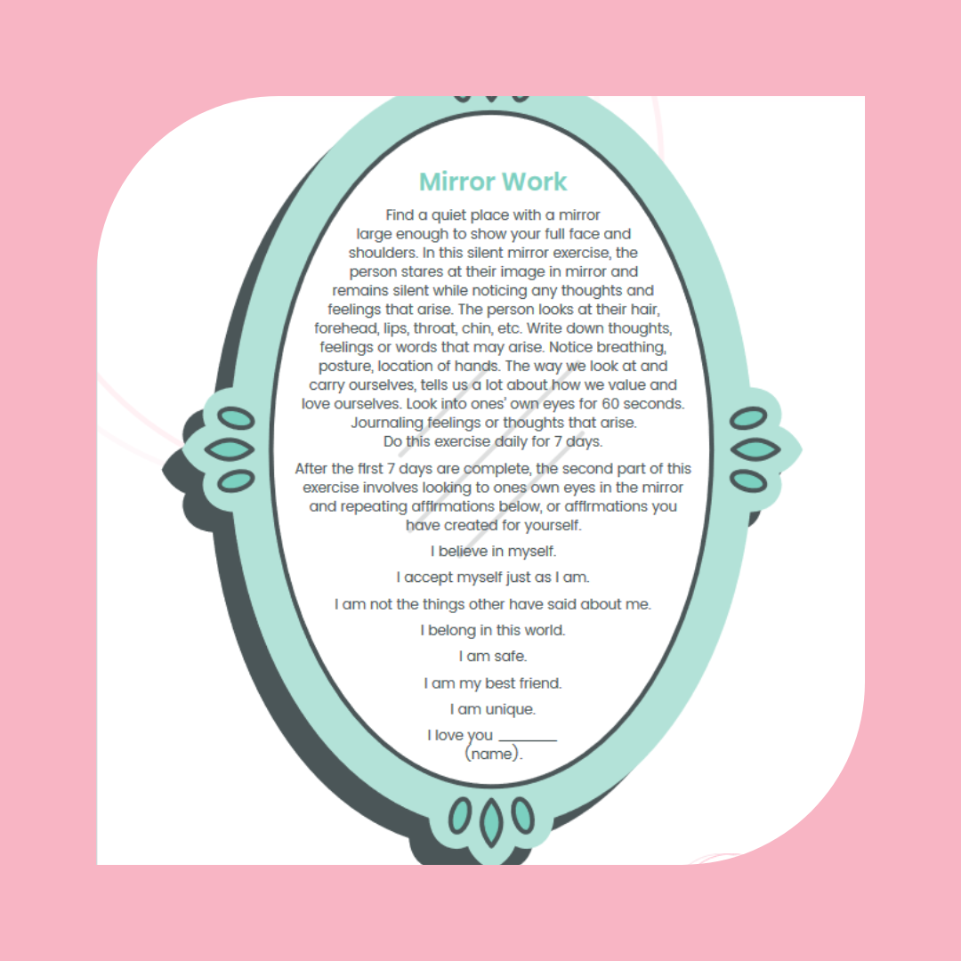 7 Day Mirror Work Exercise