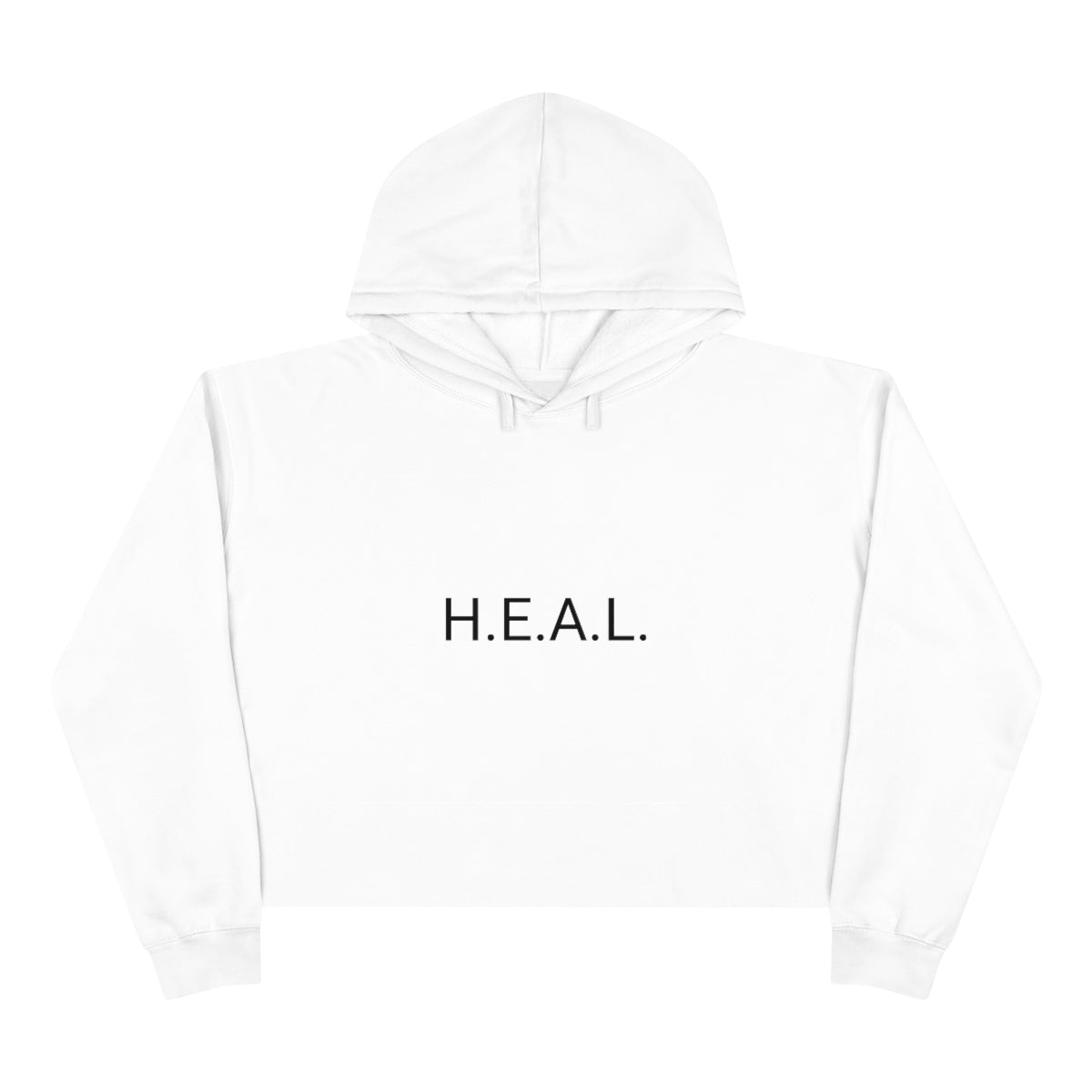 Healing Fawn; HEAL Crop Top Hoodie