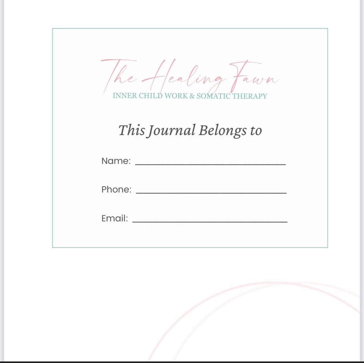 Somatic Healing Memory Journal