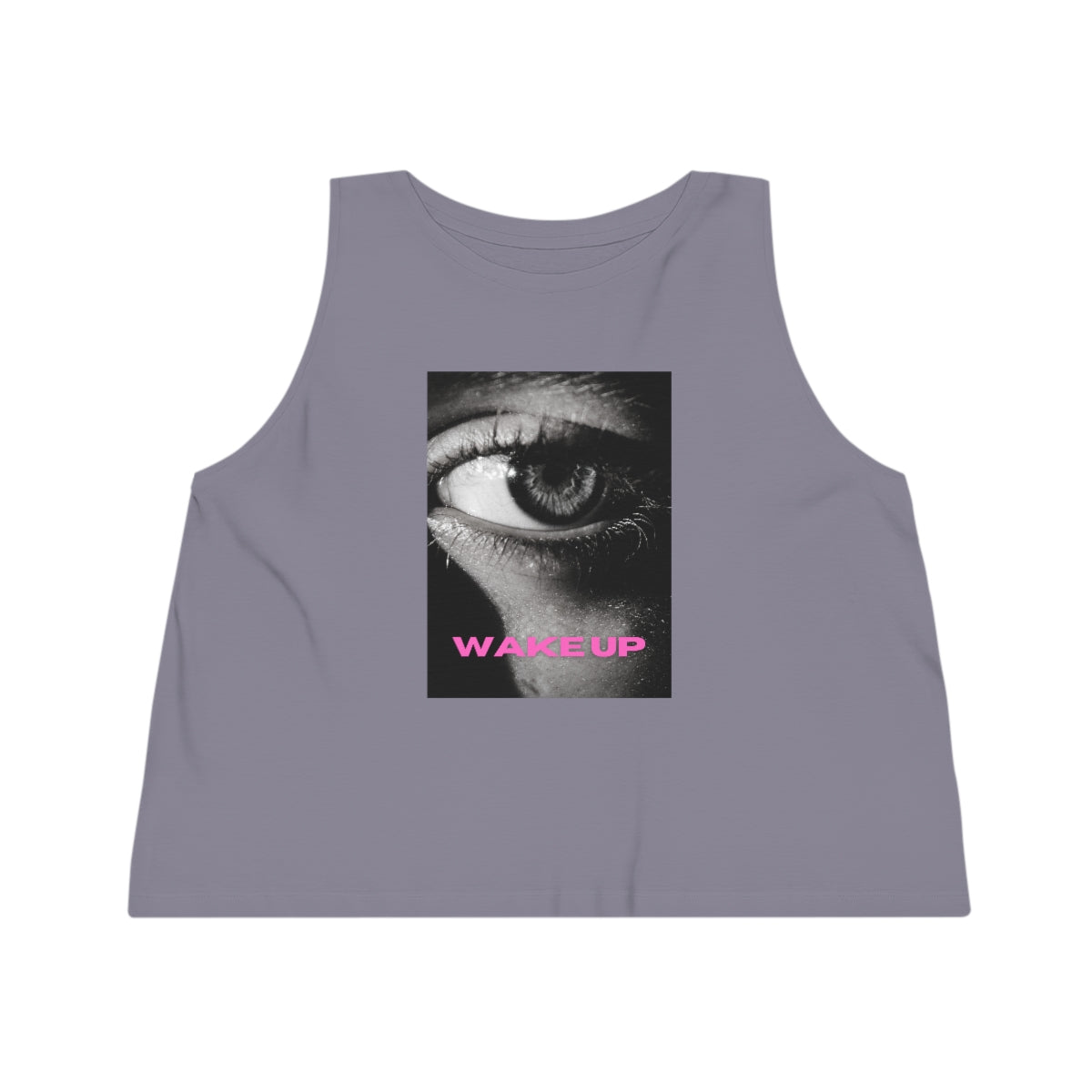 WAKE UP! Cropped Tank Top