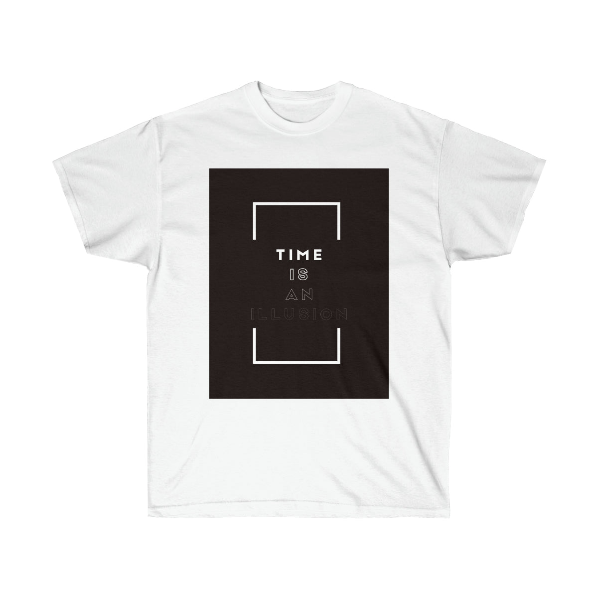 Time is an Illusion Cotton Tee