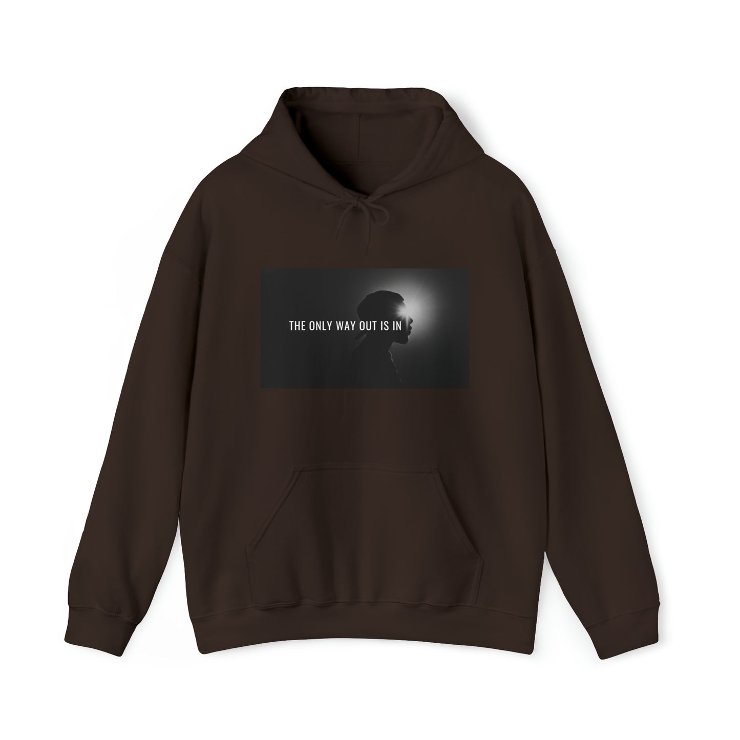 The Only Way Out Is In; The Healing Fawn Hooded Sweatshirt Unisex