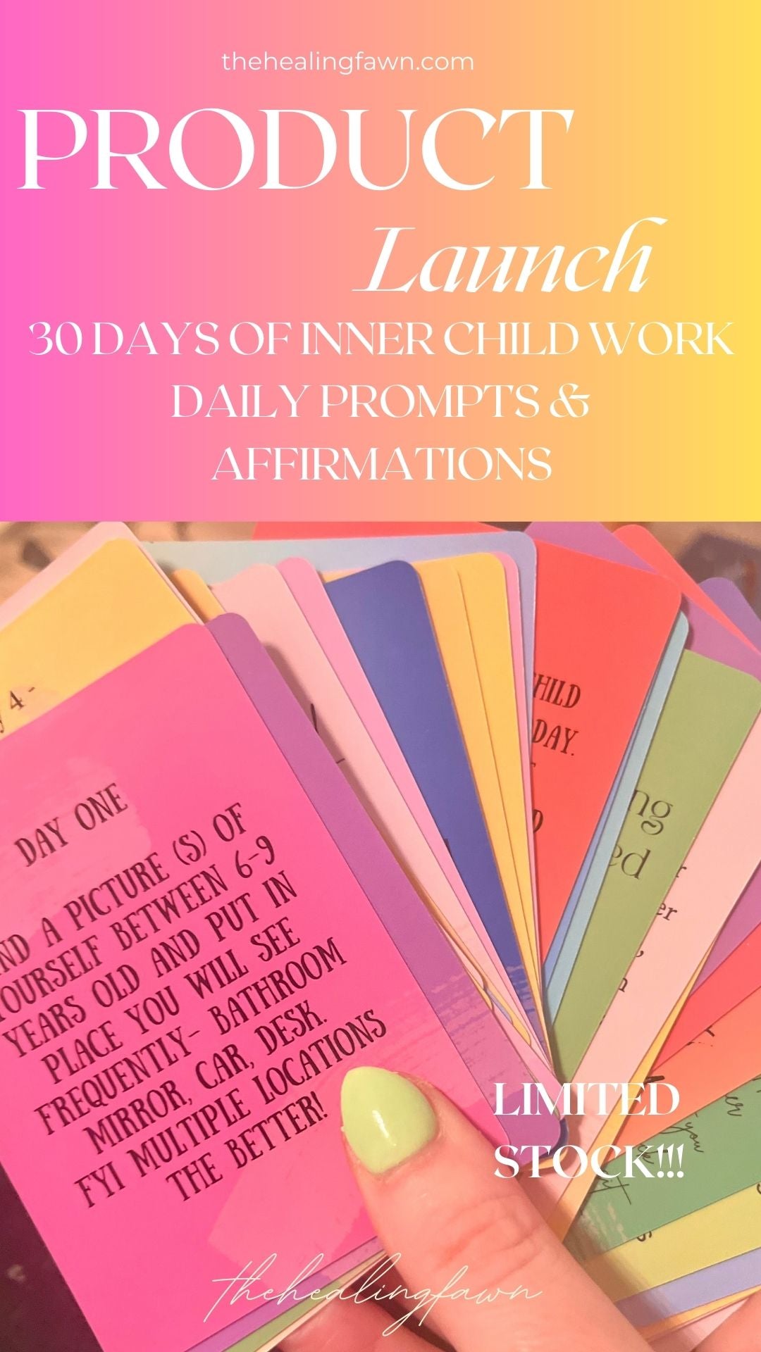 30 days of Guided Inner Child Work Prompts & Affirmations