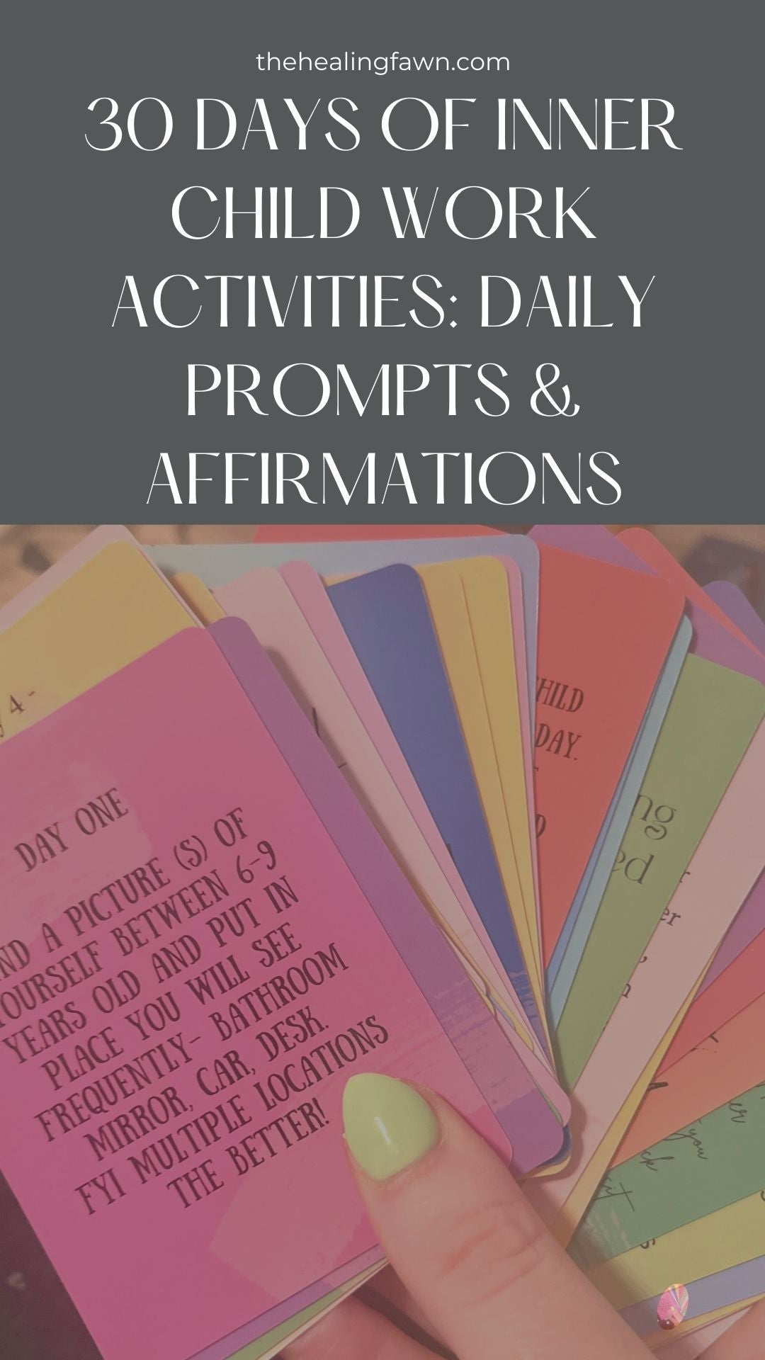 30 days of Guided Inner Child Work Prompts & Affirmations PRINTABLE!