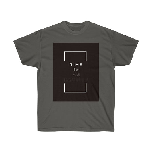 Time is an Illusion Cotton Tee