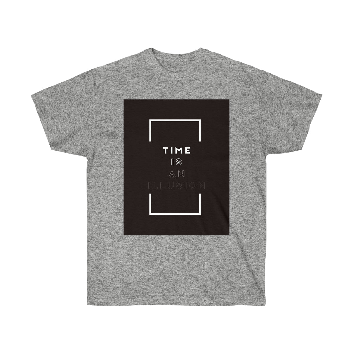 Time is an Illusion Cotton Tee